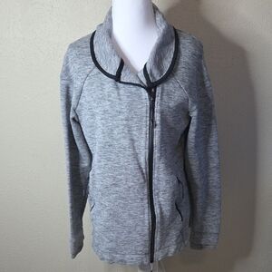 Champion Heather Gray Jacket, Size Medium
